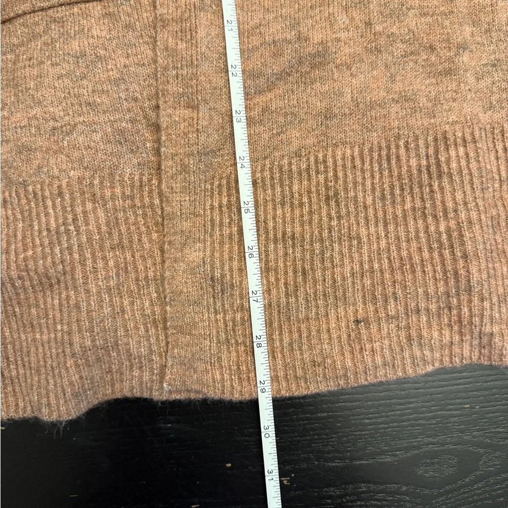 Marled by RC Warm Red Tan Knit Sweater Size XL - Picture 8 of 10